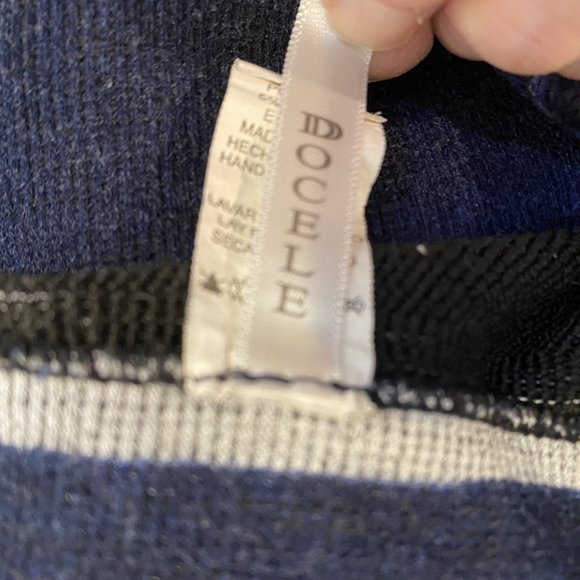 DOCELE -- Leggings, Jeans-Look "Denim" with Flower Print Front and Back - Picture 9 of 10